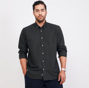 ULTRAMARINE Oxford Shirt Heren van 100% Katoen - Overhemden Heren Volwassen met Klassieke Kraag met Knopen - Blouse Heren met Lange Mouw - Longsleeve Heren  - Overhemd / Topjes voor Heren - Khaki  - XL