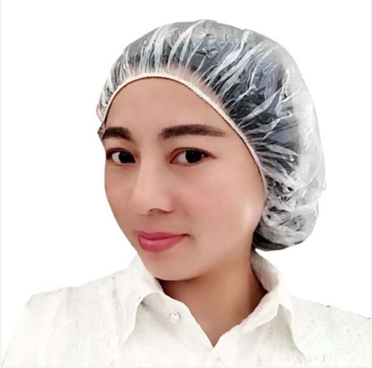 showercap 500 st -transparant -douchemuts-douchecaps