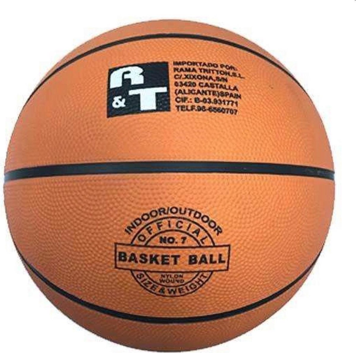 Basketbal | (Ø 25 cm) | Speelgoed kinderen | buiten speelgoed | kinderspeelgoed | basketballen | binnen en buiten
