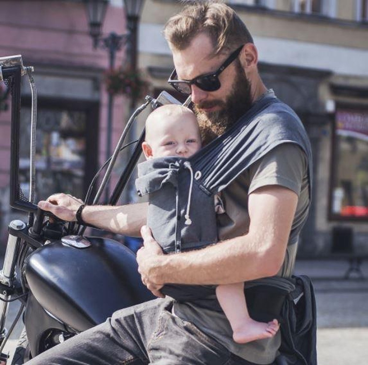 Didymos DidyKlick Doubleface Anthrazit one size Draagzak