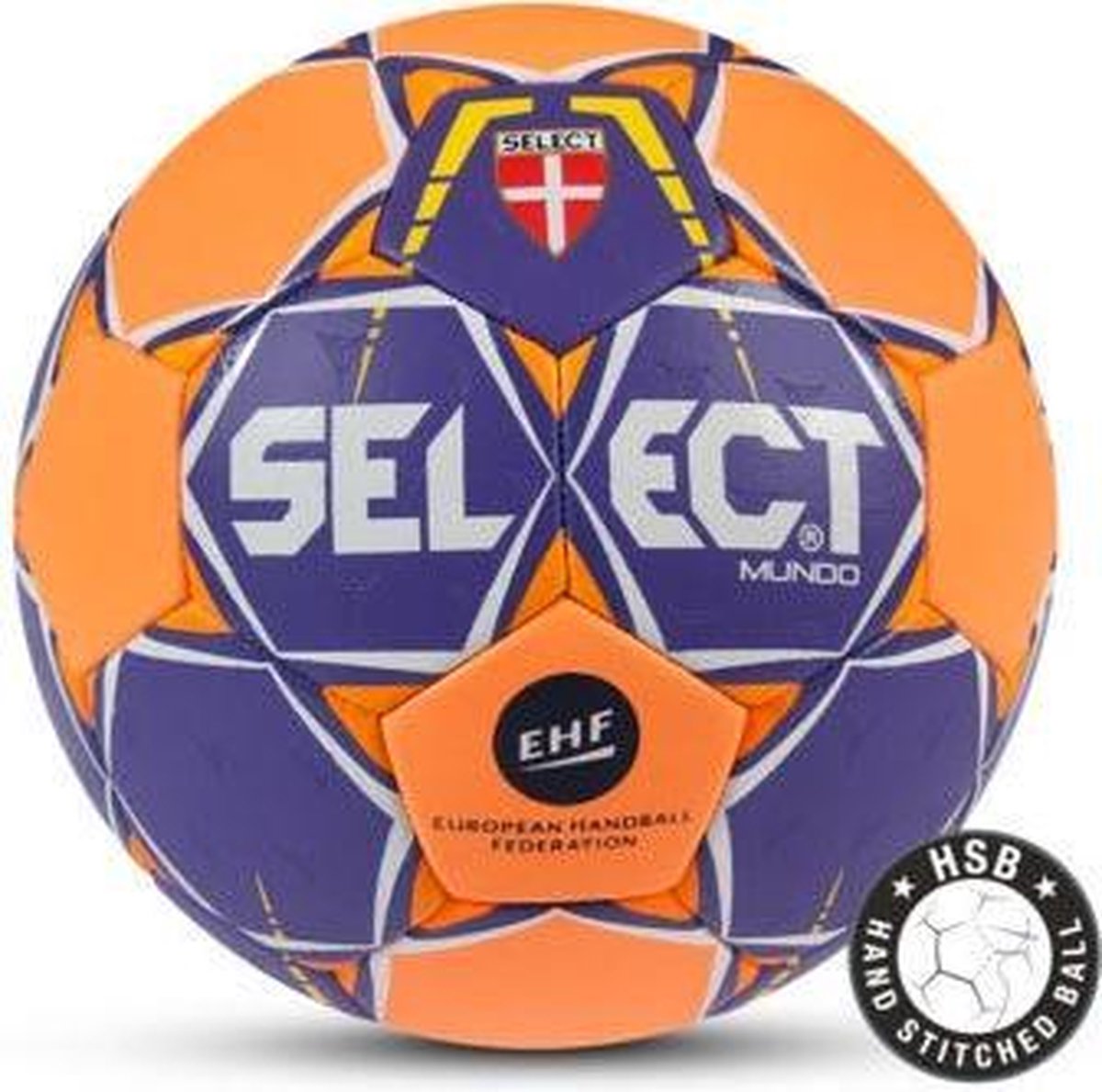 Select Mundo Handbal - Oranje / Paars | Maat: 1