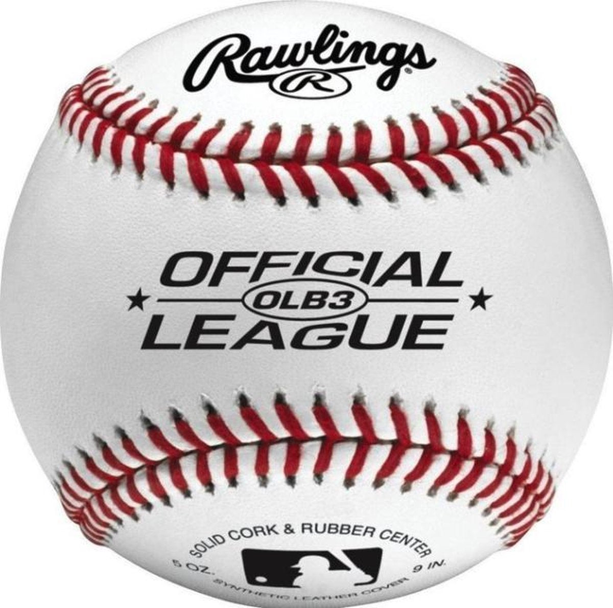Rawlings - Honkbal - Mlb - ROLB3 -  Trainingsbal - Wit - 9 inch