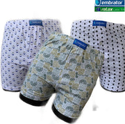 Embrator 3-pack mannen Boxershort Loose Fit katoen maat 3XL (914)