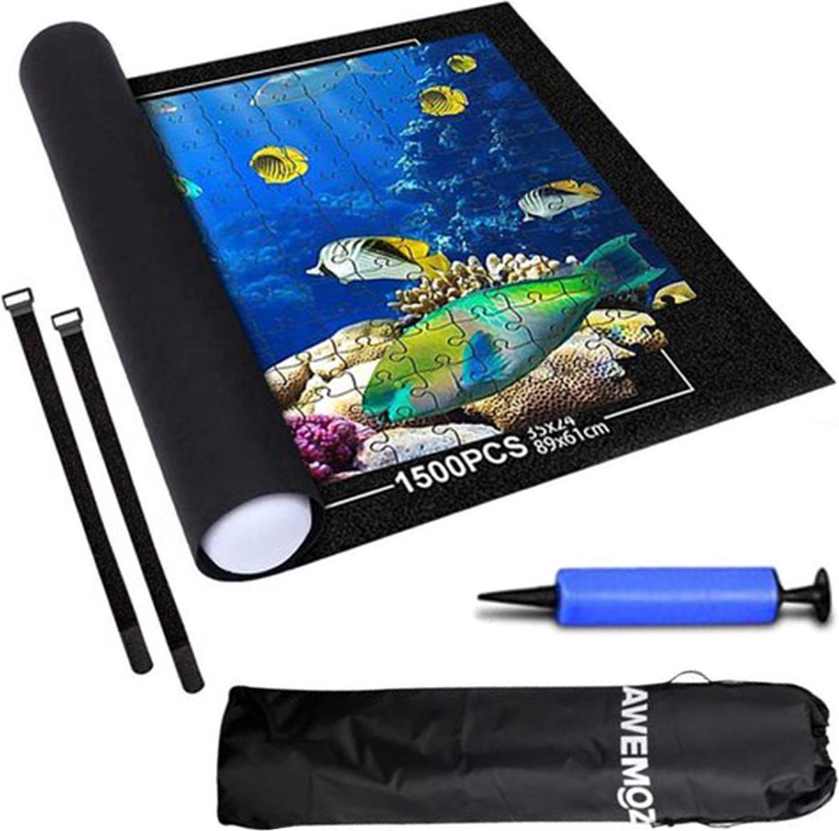AWEMOZ® Puzzelmat - Puzzelbord ruimte voor 500