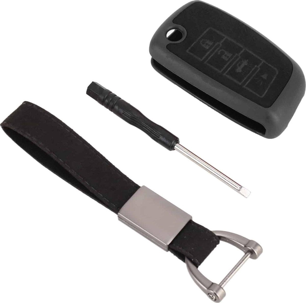 Auto Massaal Plastic Sleutel Beschermhoes Vier Knoppen voor Nissan X-TRAIL / Teana / Qashqai / Sylphy / Tiida