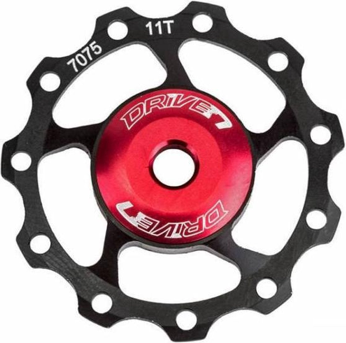 Sunrace Derailleurwieltje Sp880 11 Tanden 9/10/11s Zwart/rood