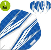 Pentathlon TDP Lux Vizion White Dartflights - Blauw- ()