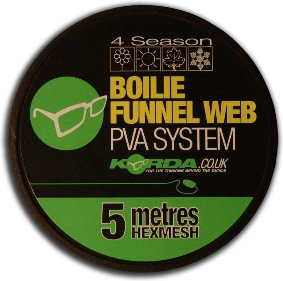 Korda Boilie Funnel Web Hexmesh Refill Lengte - 20 m