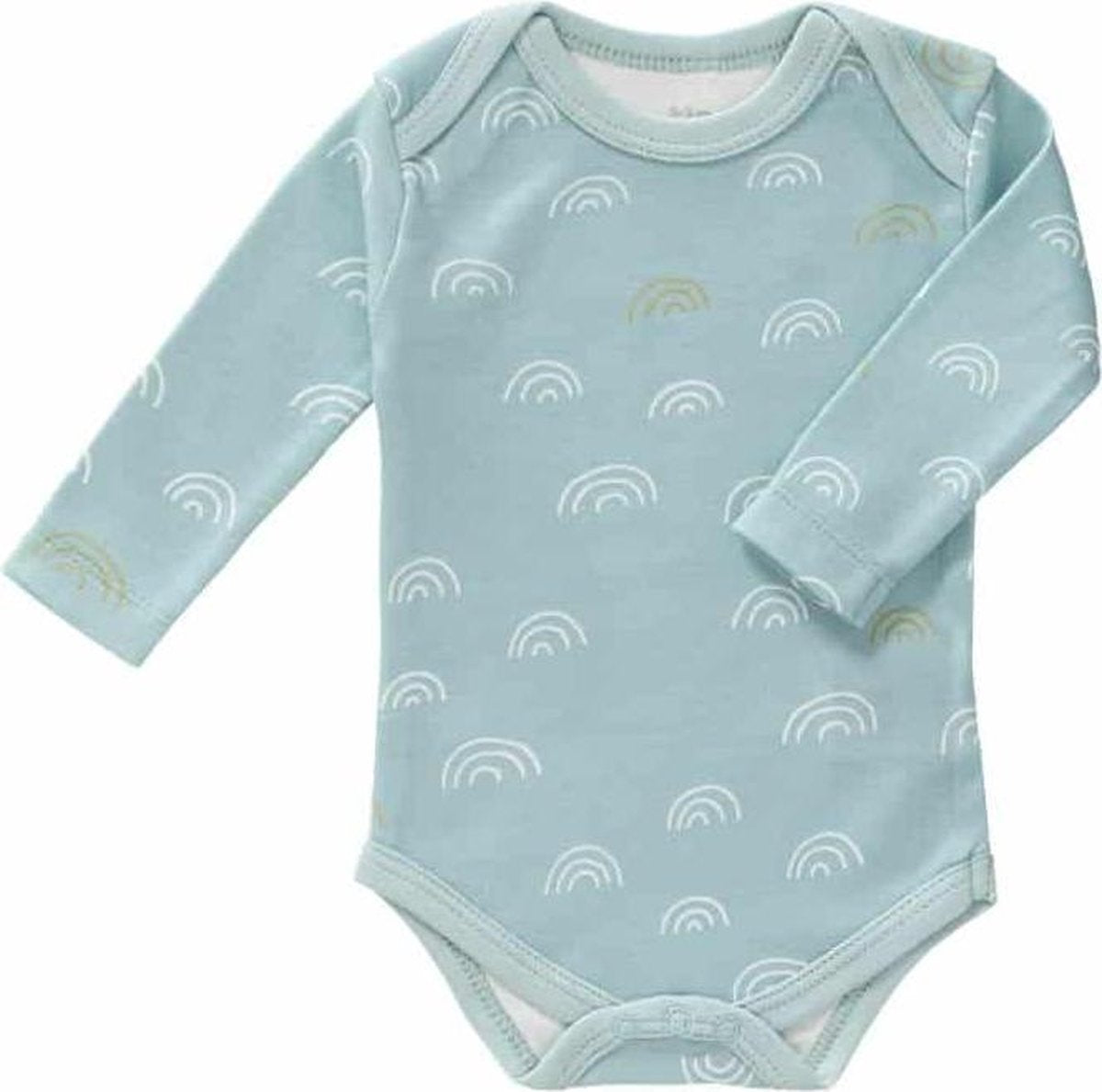 Fresk Body Lange Mouw Rainbow Ether Blue