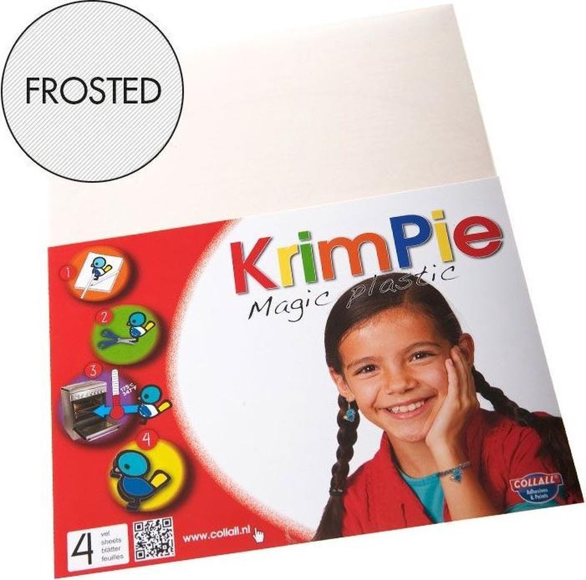 Krimpie - Magic Plastic - Frosted - Maak je eigen Sieraden