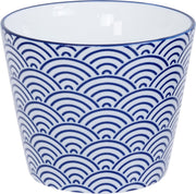 Tokyo Design Studio - Nippon Blue Koffiekop - Golven - 8.3x6.5cm - 180ml