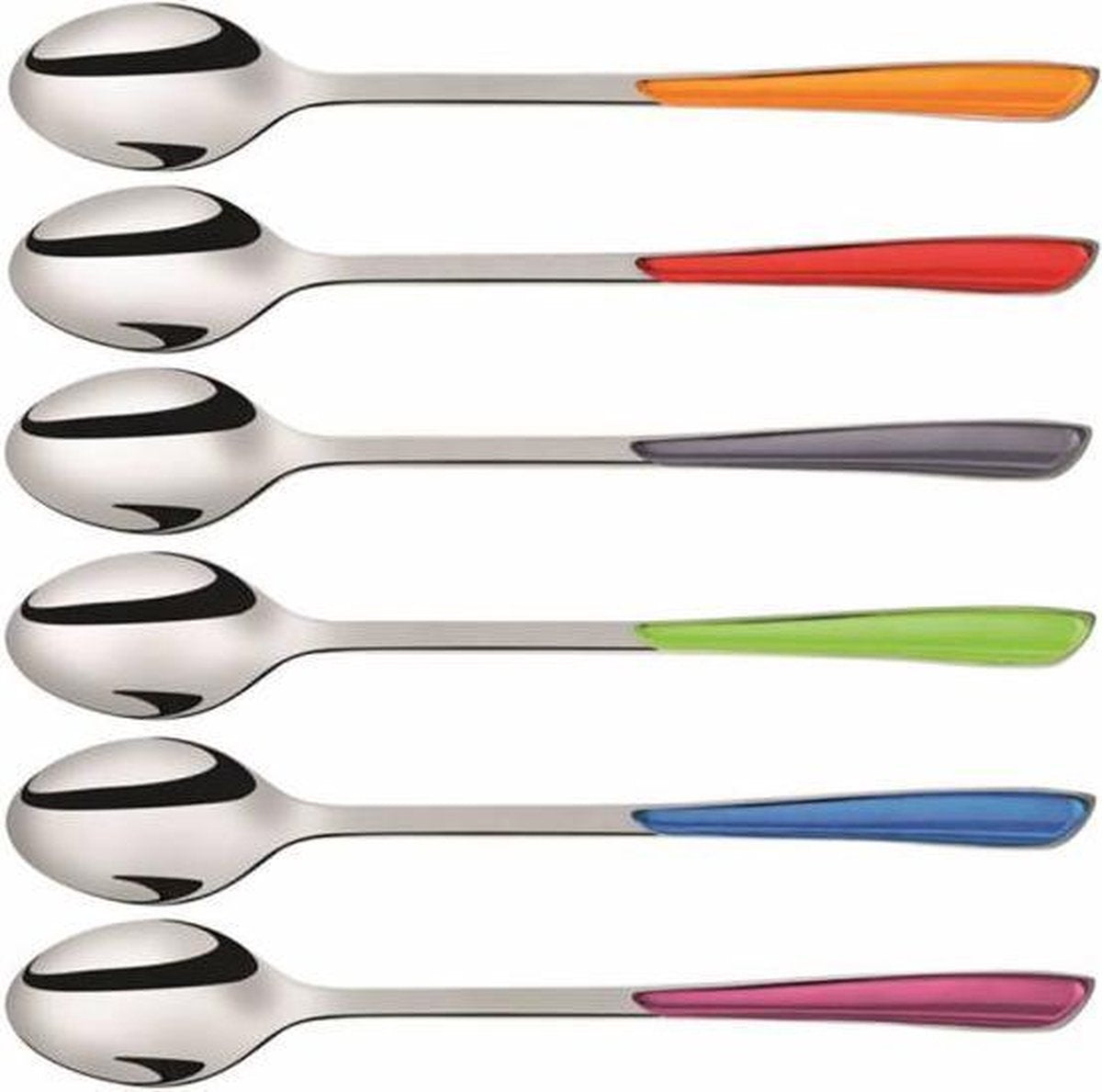 Amefa Eclat - Sorbet-latte Lepels - RVS - (Set van 12) en Yourkitchen E-kookboek