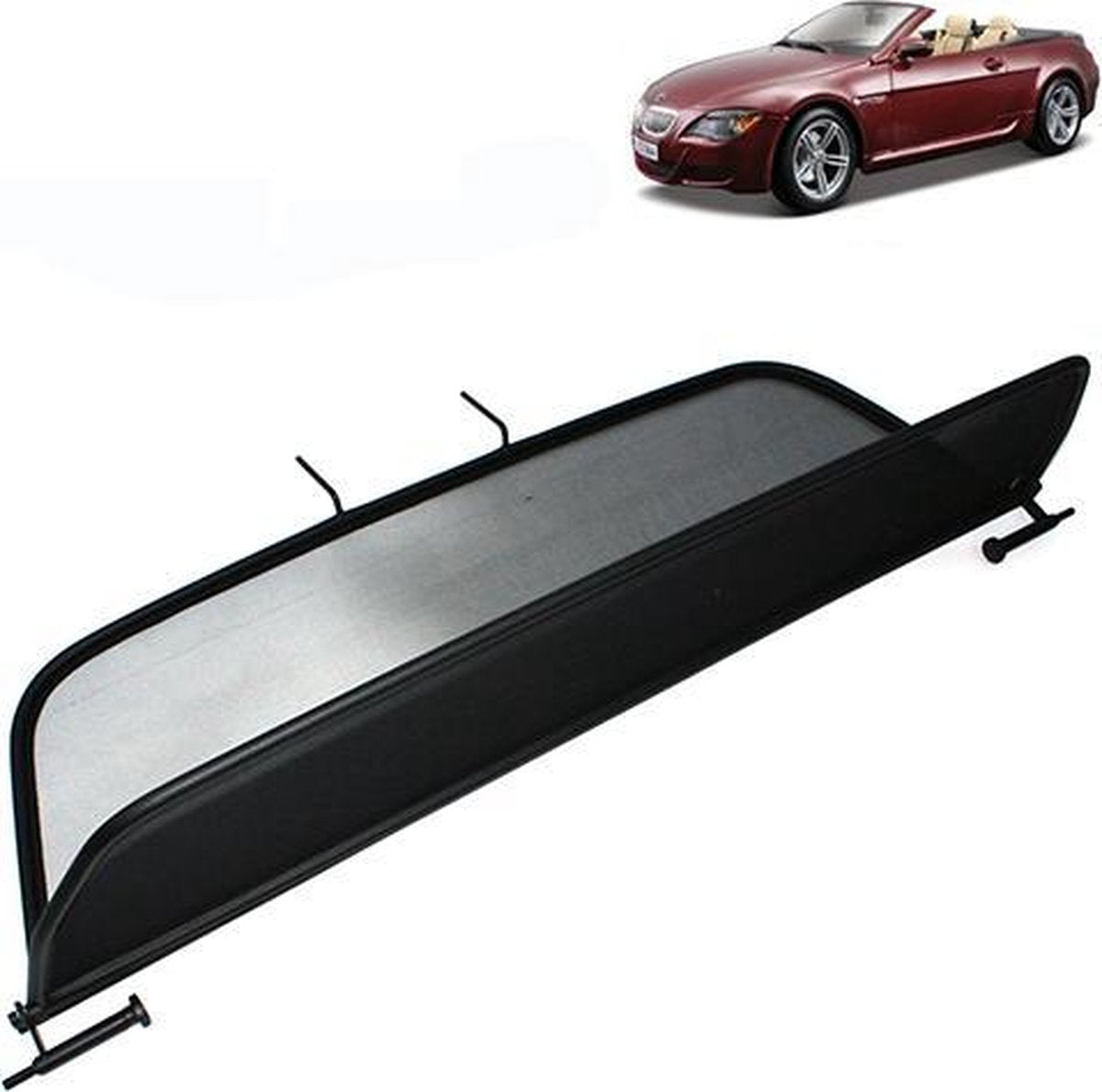 Cabrio Windscherm BMW 6 Serie E64 | 2004 - 2010 | Zwart