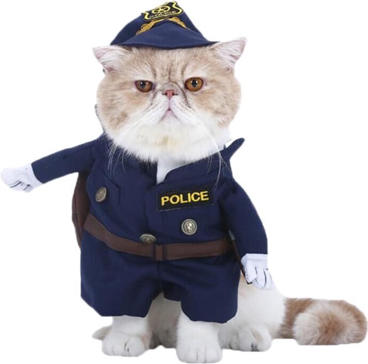 Showtime Huisdierkostuum Politie - XXL
