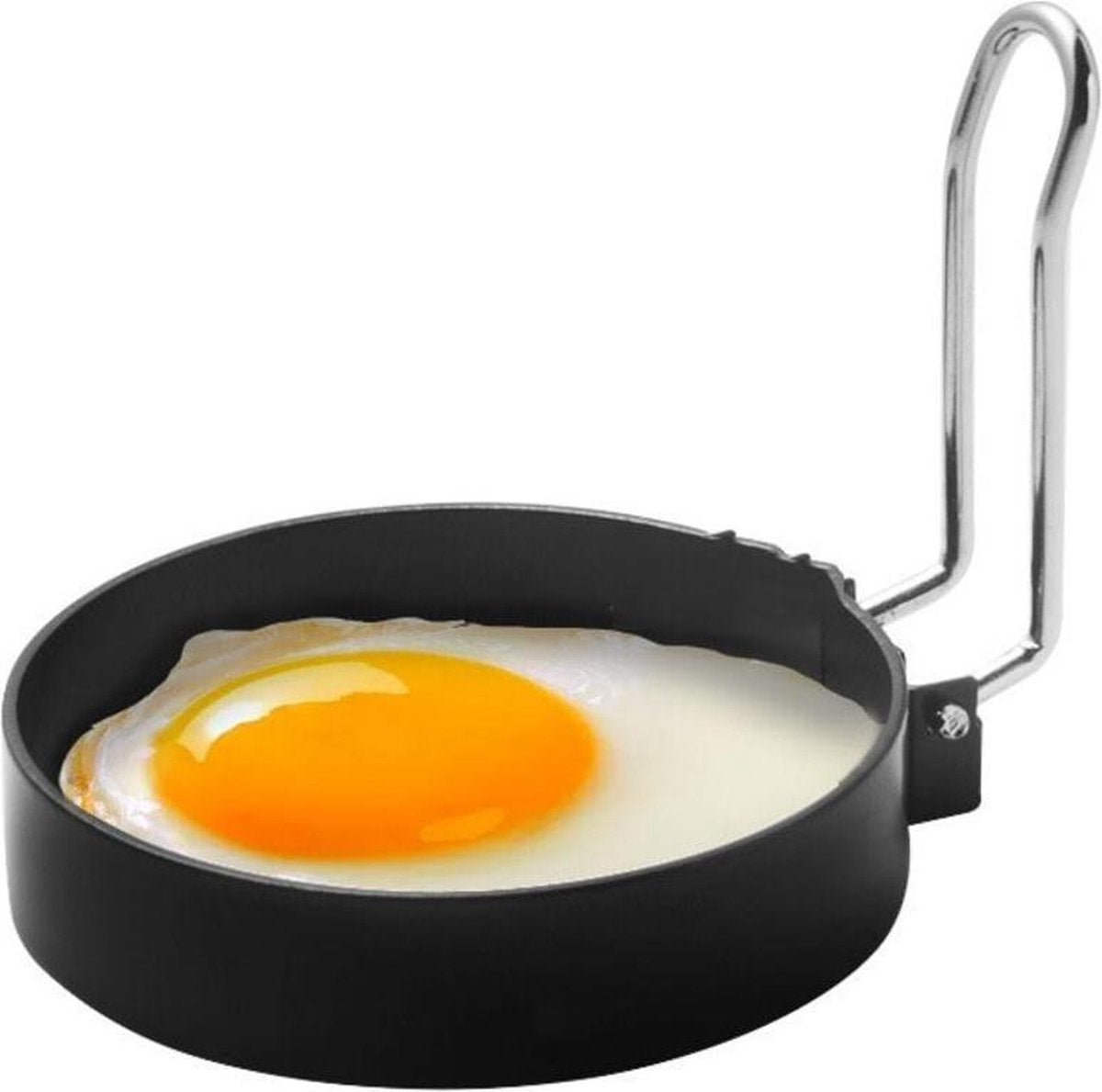 Professionele Bakvorm Voor Gebakken Ei In Een Ronde Vorm - Anti Aanbak - Super Leuk Cadeau - Altijd Een Perfect Eitje