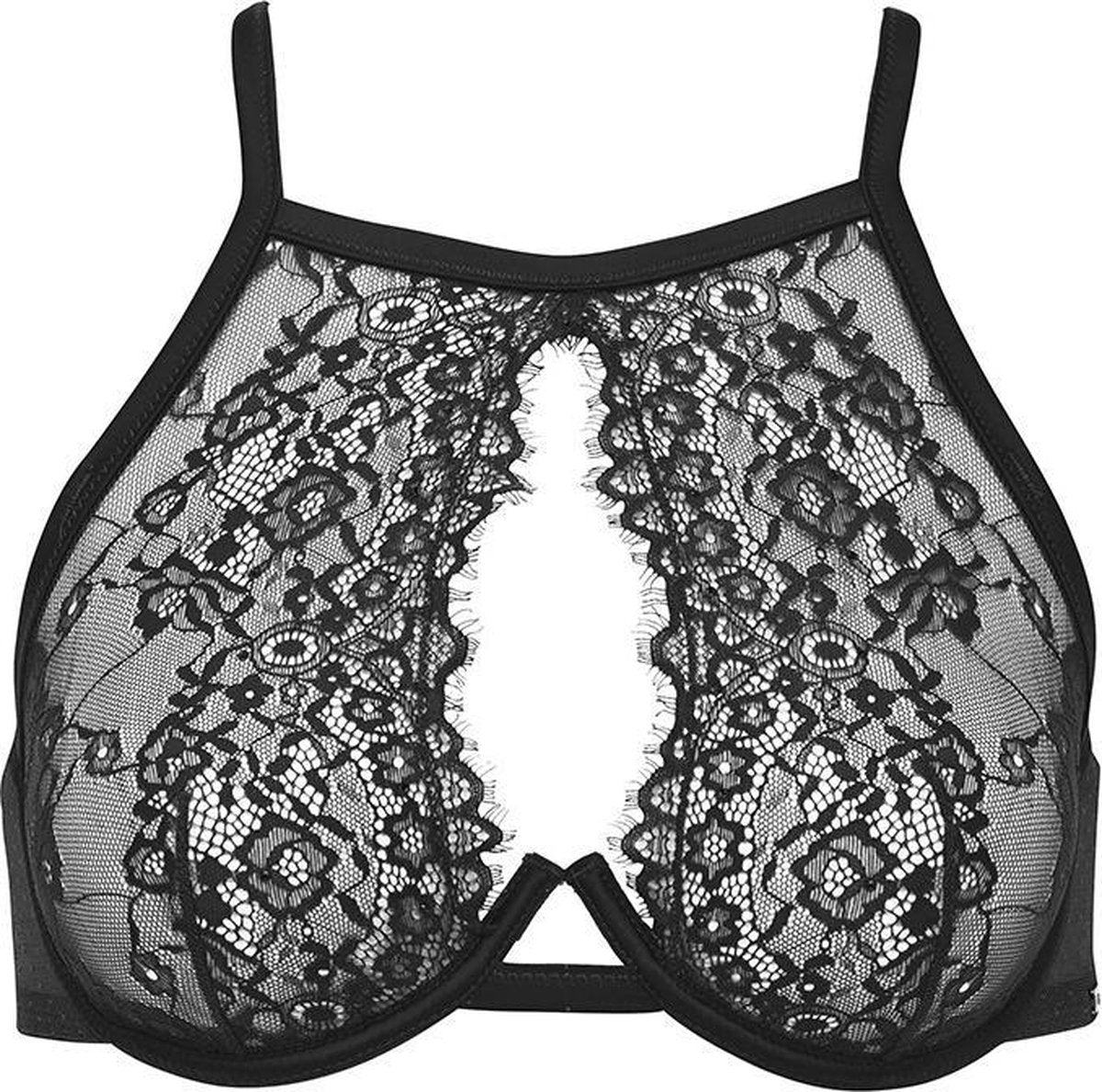 Sapph Nathalia Unpadded Bra Dames Zwart-90D