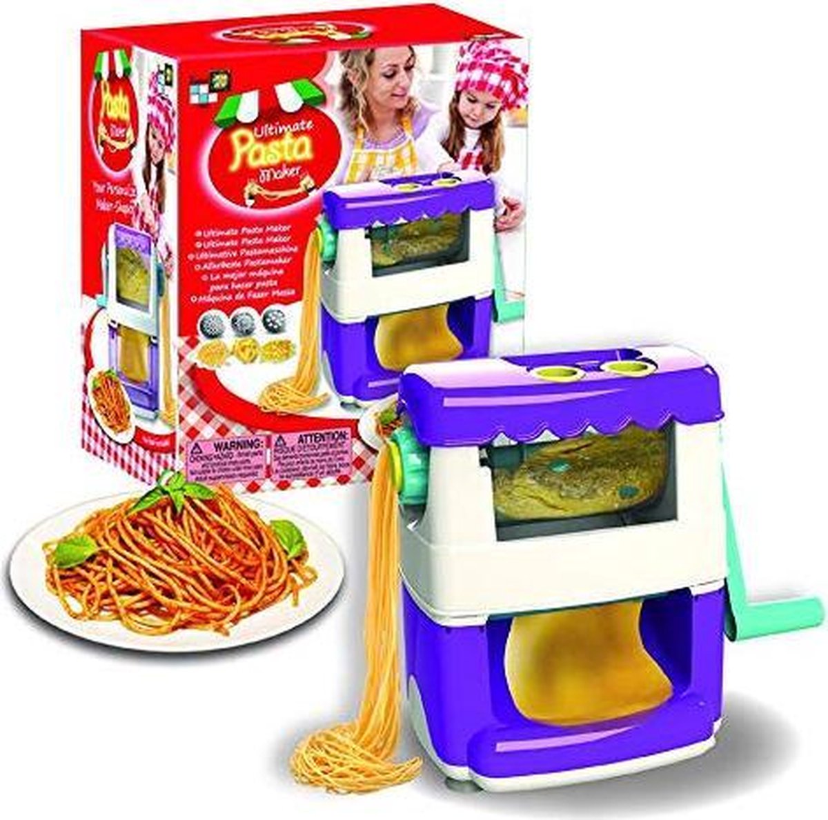 ultimate pasta maker - zelf pasta maken !