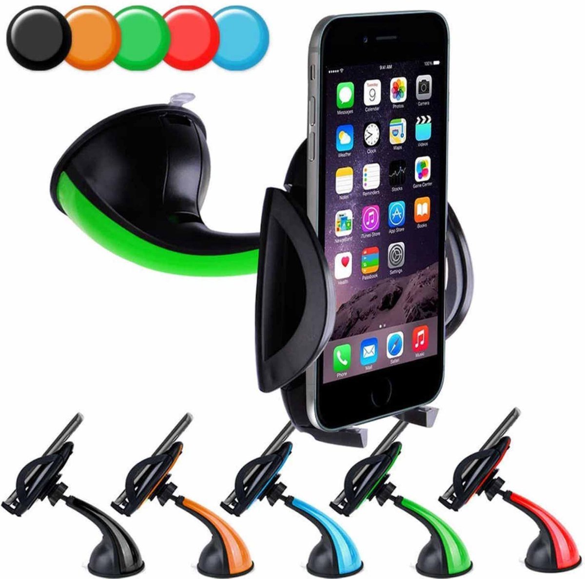 #DoYourMobile - Universele telefoonhouder voor in de auto - 4" t/m 5