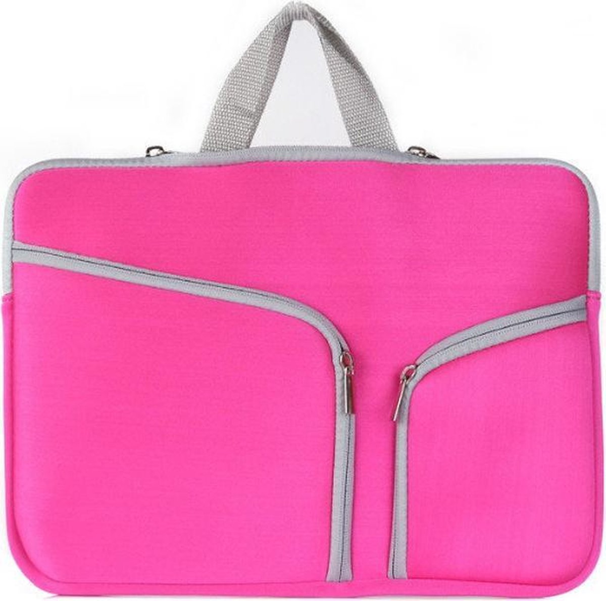 Mobigear Neopreen Laptoptas Roze voor Macbook Air 11 inch
