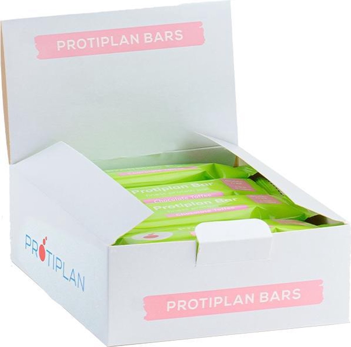 Protiplan |  Finest Protein Bar | Chocolate Toffee | 16 Stuks | 16 x 45 gram  | Eiwitrepen | Koolhydraatarme sportvoeding | Afslanken met proteïne repen