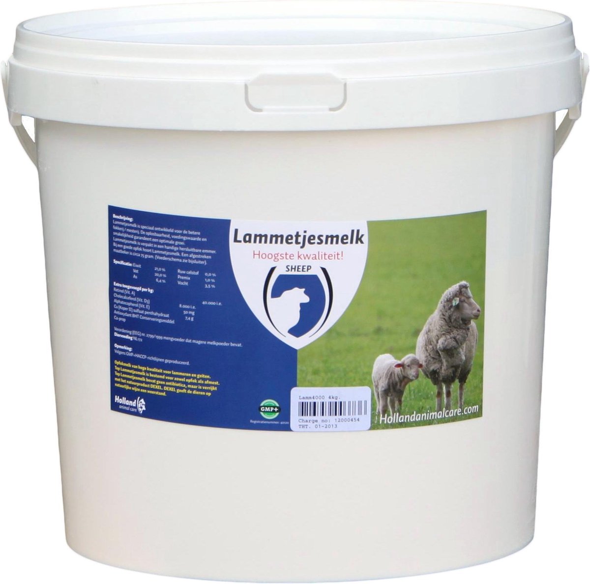 Lammeren melk Verpakking: 4KG