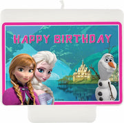 Frozen Kaars Happy Birthday 9cm