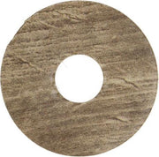 Zelfkl. rozet (17 mm) modern eiken bruin (10 st.)