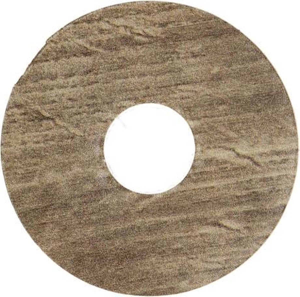 Zelfkl. rozet (17 mm) modern eiken bruin (10 st.)