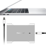 Macally CHARGER61-EU oplader met magnetische USB-C-kabel voor MacBook Pro