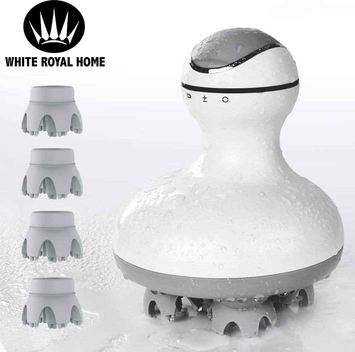 Hoofdmassage apparaat - slimme elektrische hoofdhuidmassager - waterproof system - scalp massage