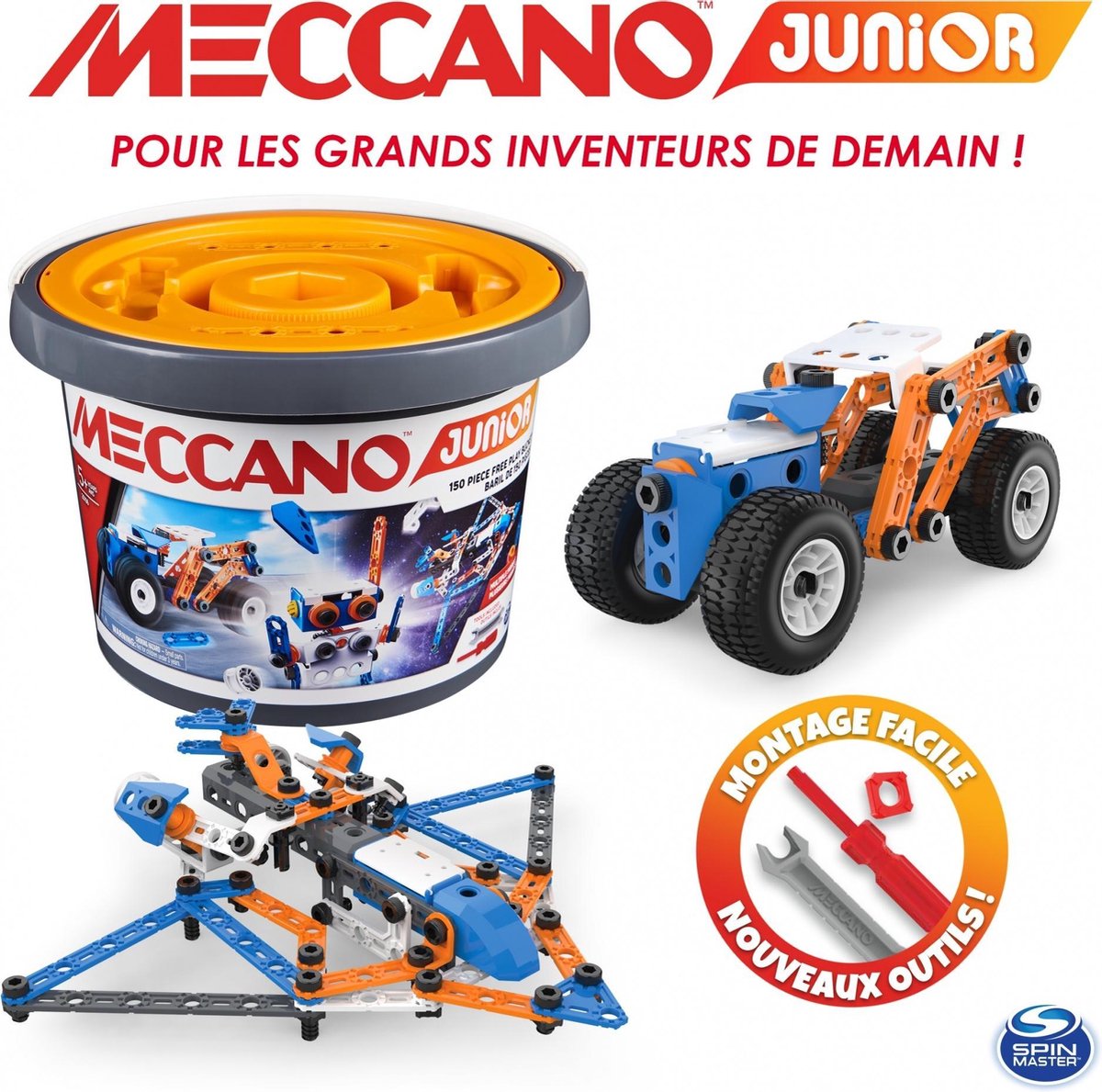 Meccano - Junior Open-ended Bucket