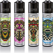 Clipper Classic Aansteker - Bali Barong | 4 stuks