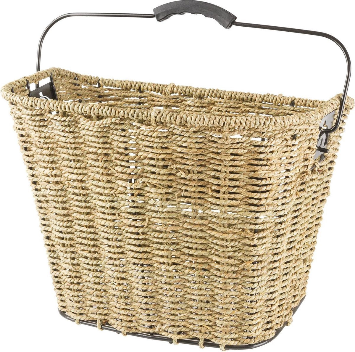 Stuurmand M-Wave gevlochten 35x25x26/22 cm inclusief stuurhouder