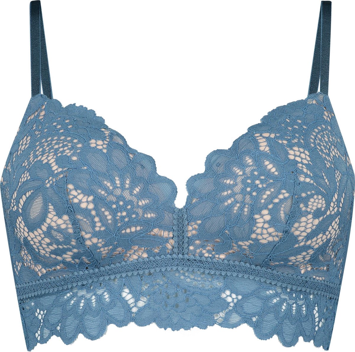 Hunkemöller Dames Voorgevormde longline bh zonder beugel Shiloh - maat C75