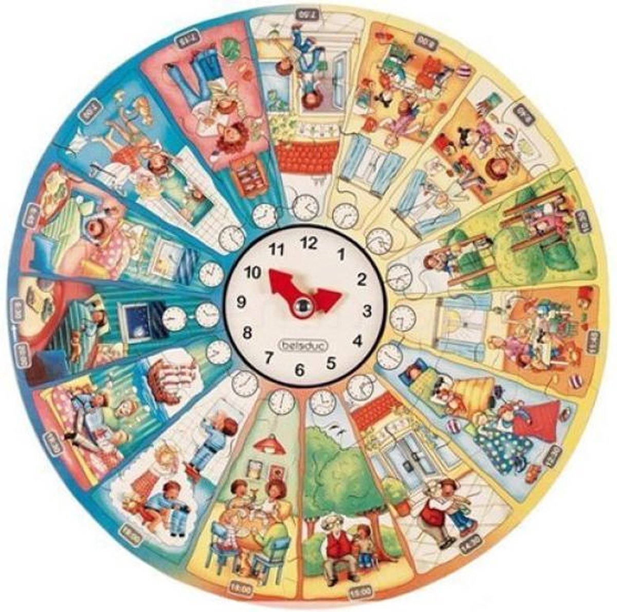 Beleduc XXL leerpuzzel Mijn Dag