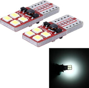 2 STUKS T10 3W 300 LM 6000K constant autoladinglicht met 8 SMD-2835-lampen