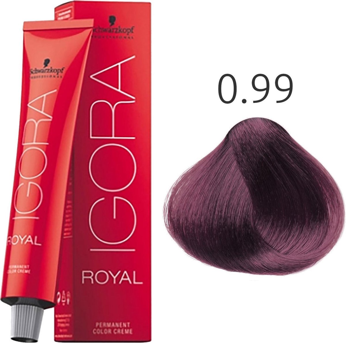 Schwarzkopf Igora Royal Permanent Color Cream 60ml - 0-99 Violet Concentrate