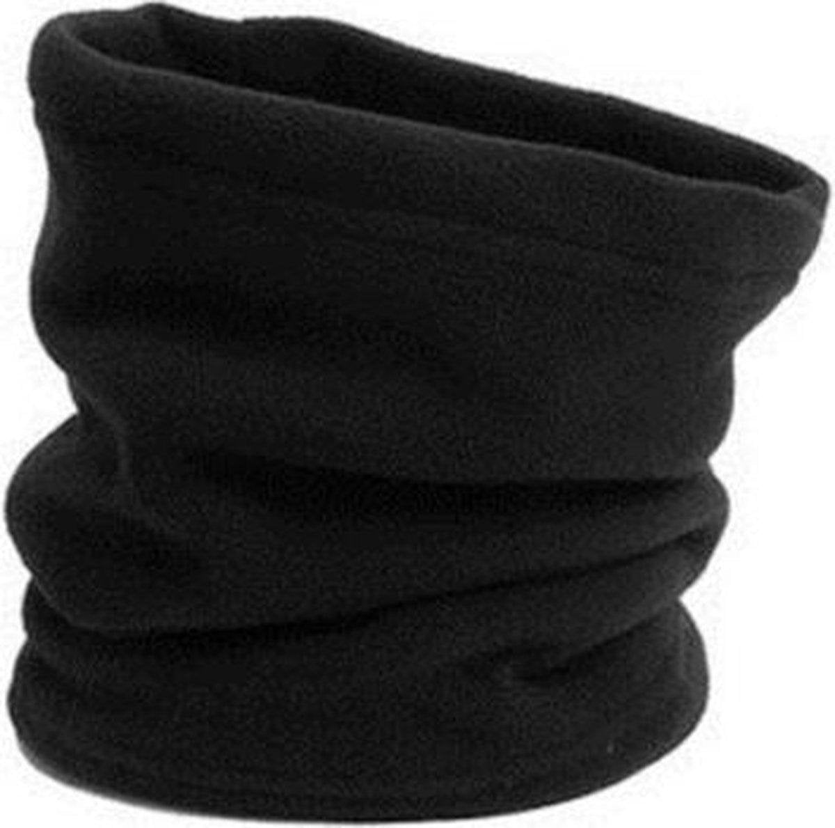 Fleece colsjaal - Zwart