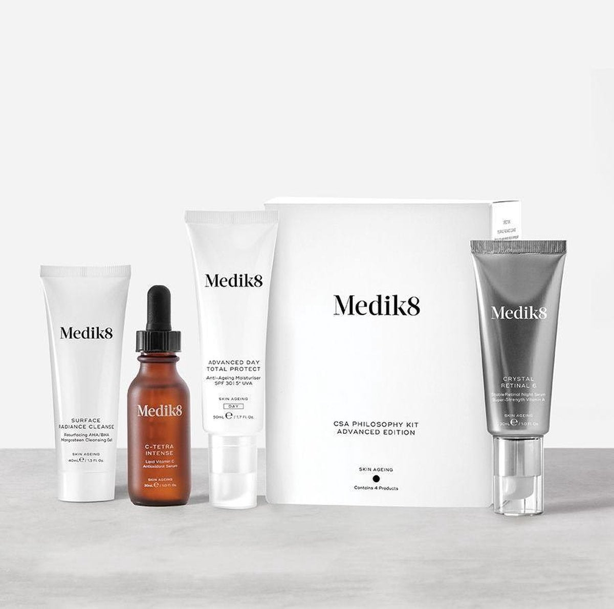 Medik8 Csa Philoshophy Kit Advanced Edition Set 4 stuks