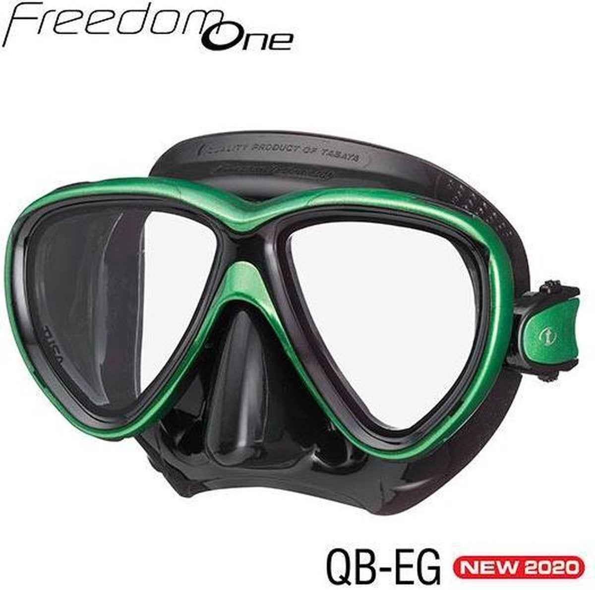 TUSA Freedom One duikbril - zwart/groen