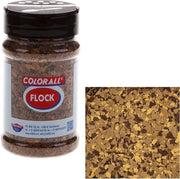 Decoratie vlokken ( Flock ) mix Siena (bruin) 150 gram