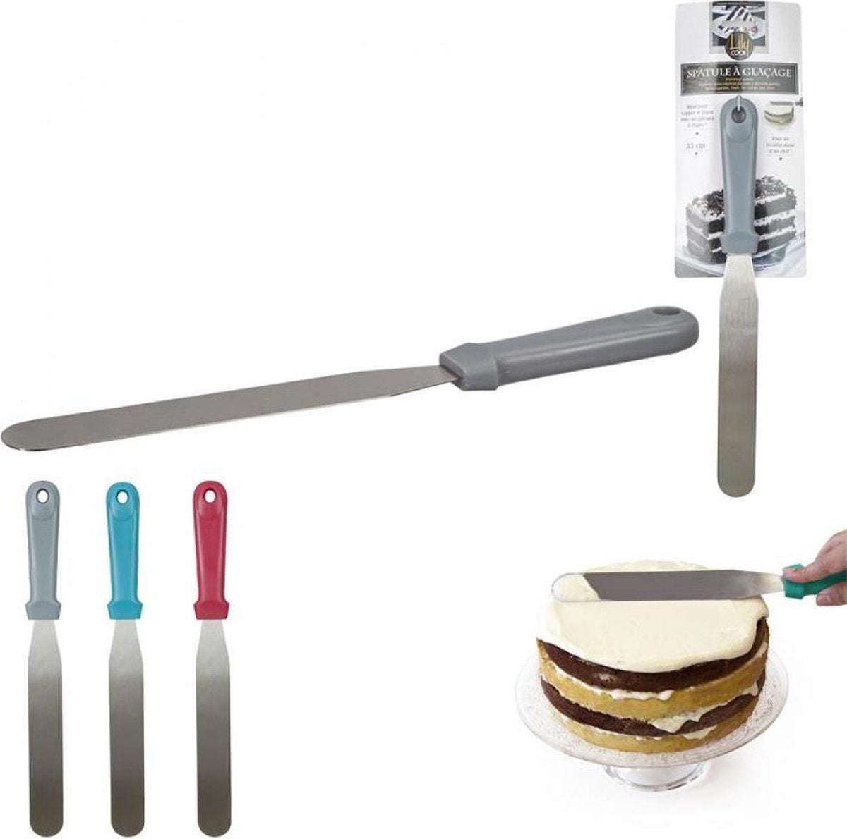 Lily cook Paletmes / Spatel / Glaceermes voor icing