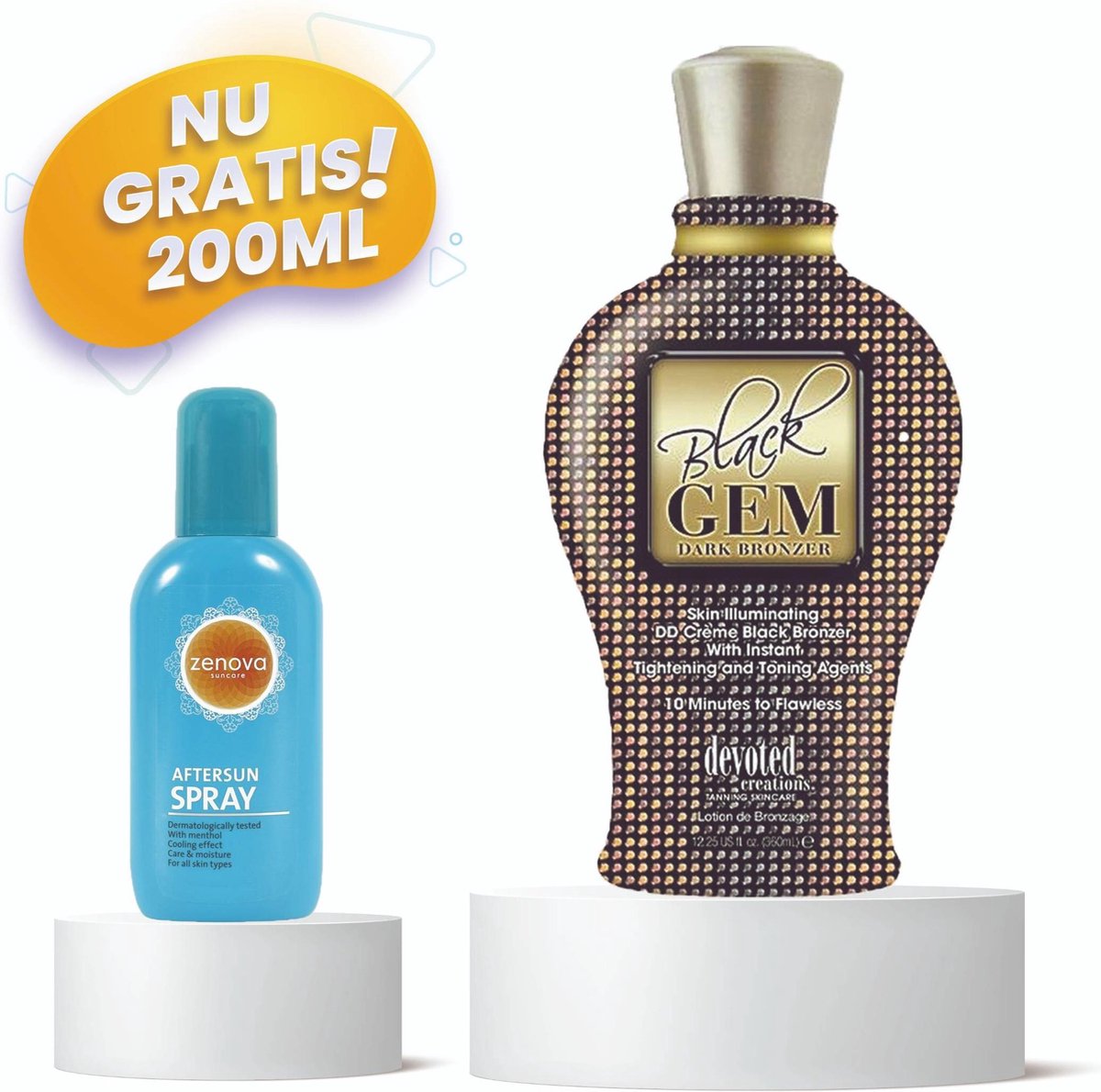 Devoted Creations Â® Black Gem Zonnebankcrème - 360 ml