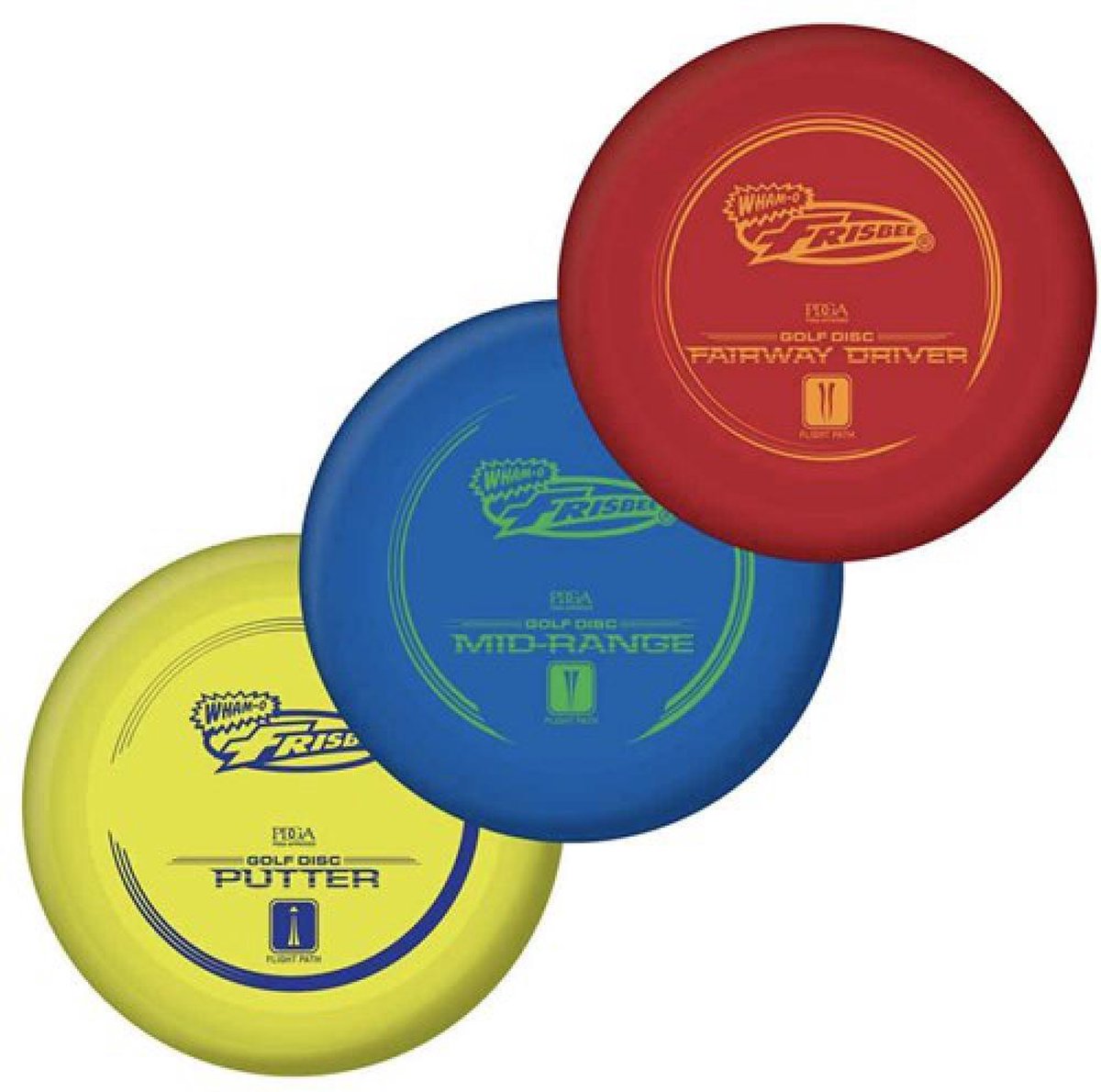 WHAM-O DISCGOLF STARTSET 3-PACK