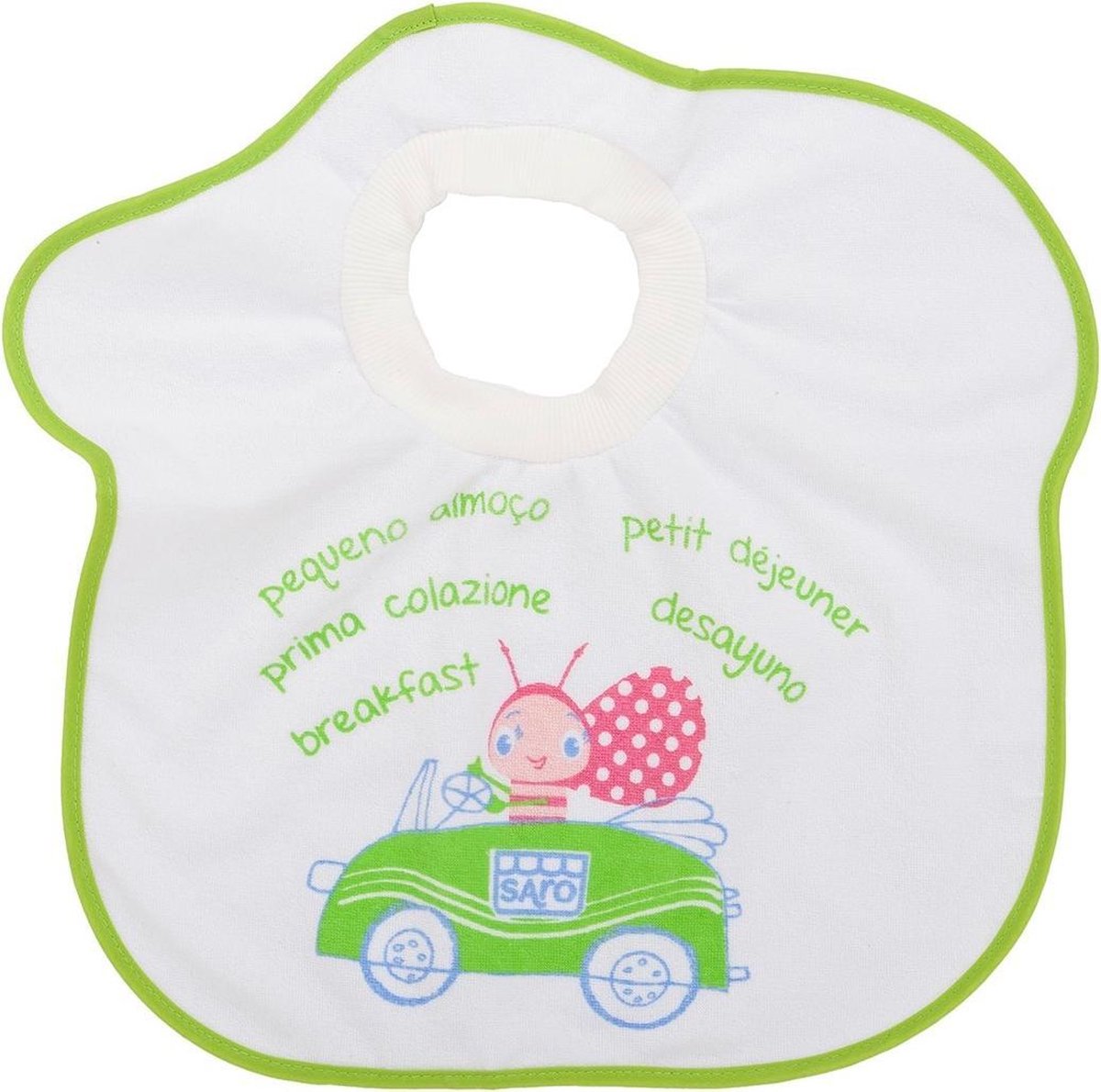 Saro Slabbetjes Set Ontbijt Lunch Diner 3 Stuks