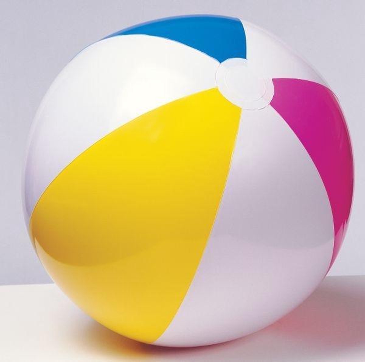 Intex Strandbal 61 Cm Geel/blauw/roze/wit