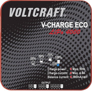 VOLTCRAFT V-Charge Eco LiPo 4000 Modelbouwoplader 230 V