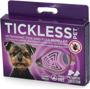 Tickless - Anti-vlo en teekmiddel - Vervanging van Teken en Vlooien band - 6-12 maanden werkzaam - Roze