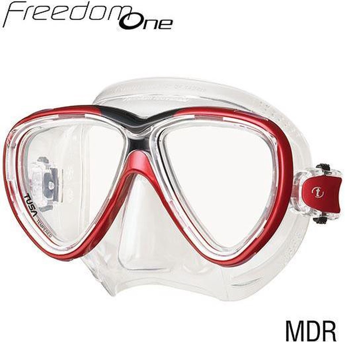TUSA Freedom One duikbril - rood