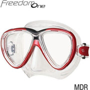 TUSA Freedom One duikbril - rood